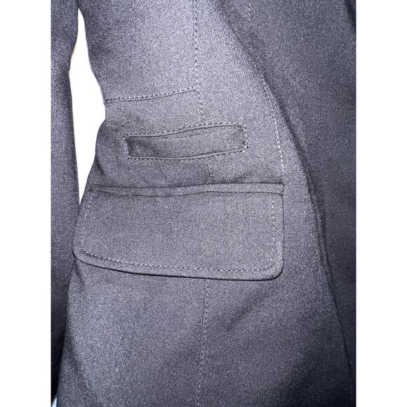 Cache Blazer with Corset Back, Lace and Animal Print Interior Sz 2 - Picture 4 of 7